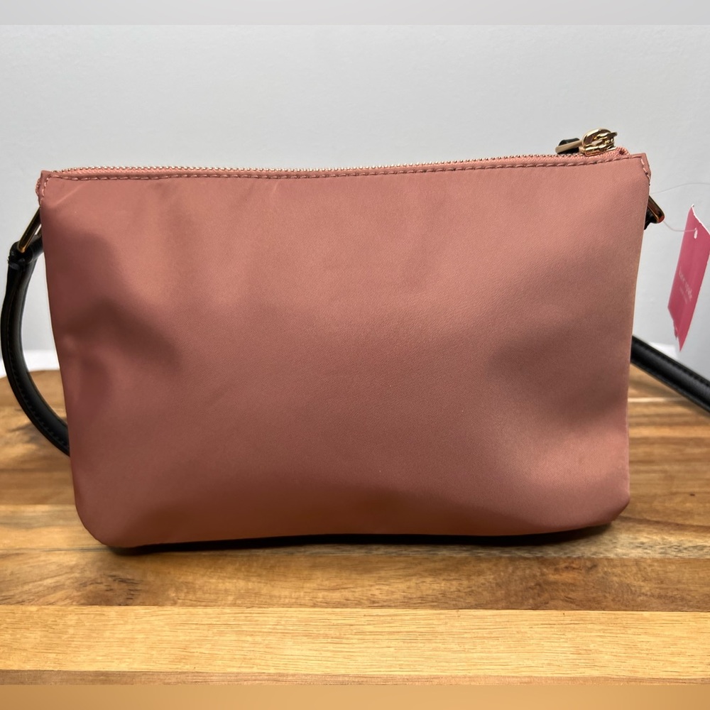 NWT Kate Spade Triple Gusset Nylon Crossbody - Picture 6 of 10